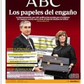Las portadas de ABC y La Razón cuando se mentía sobre el déficit