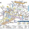 La complejidad de las estaciones de tren en Tokio
