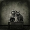 La amistad entre una niña y su gato (ENG)