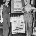 Protecciones de pecho para las trabajadoras de guerra, 1943