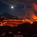 Tolbachik: fotografías nocturnas de la erupción del mayor volcán de Kamchatka (RUS)