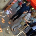 Atacan la carpa de Ciutadans con motivo de Sant Jordi al grito de "fascistas"