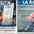 Solo 'ABC' y 'La Razón' se resisten a dar por fracasado al Gobierno de Rajoy en la lucha contra el paro