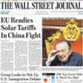 Energía solar: "La UE prepara las tarifas de la energía solar en la batalla con China"