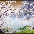 Espectaculares pinturas tradicionales japonesas hechas con... Excel