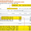 El PP pagó la casa de Aznar hasta que llegó a La Moncloa