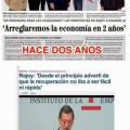 Rajoy: "arreglaremos la economia en 2 años"