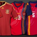 Historia de la selección española a través de sus camisetas