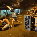 Batalla campal en los alrededores del Maracaná [Fotos]