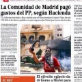 La Comunidad de Madrid pagó gastos del PP, según Hacienda