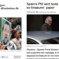 La prensa extranjera se hace eco del 'caso Bárcenas': "Exigen la dimisión de Rajoy"