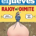 Rajoy no dimite. Portada del próximo número de el jueves