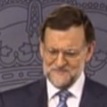 La cara que se le ha quedado a Rajoy cuando un periodista rumano le ha preguntado por Bárcenas