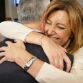 Susana Díaz acuerda con IU agotar la legislatura en Andalucía
