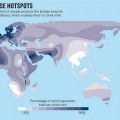 El mapa de los humanos que no pueden beber leche