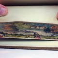 Cuadros del siglo XIX pintados secretamente en los bordes de libros