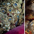 Restos óseos de santos católicos cubiertos de joyas (ENG)