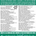 Listado de convocatorias para las manifestaciones del día 24 de Octubre en toda España