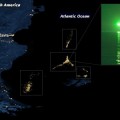 ¿Qué diablos son estas enormes luces móviles en el medio del océano?