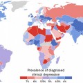 Mapa mundial de depresión psicológica