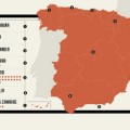 Mapa de los supuestos defraudadores en España mediante el uso de paraísos fiscales