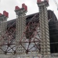 Así es la nueva y enorme cúpula que cubrirá el sarcófago de Chernóbil