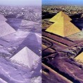 Fotos del Egipto nevado que en realidad son un fraude