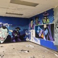Espectaculares grafitis sobre Batman son encontrados en una escuela de enfermería abandonada en Bélgica