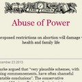 El conservador 'The Times' carga contra la Ley del aborto y acusa al Gobierno de "abuso de poder"