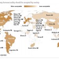 Mapa mundial de aceptación social de la homosexualidad