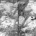 Una roca nueva aparece de pronto frente al robot Mars Opportunity