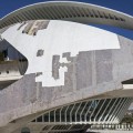 La solución de Calatrava a la chapuza del Palau de Les Arts: una mano de pintura