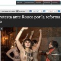 Una nueva protesta feminista permite a El País poner 15 fotos de tetas en portada