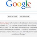 Google condenado en Francia a vergüenza pública