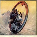 Está todo inventado: la moto de una rueda de "Men in Black" ya existía en 1923