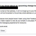 Facebook comienza a cancelar las cuentas de email @facebook.com