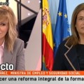 Susanna Griso afea la conducta de Fátima Báñez en directo: "Usted me está dando un mitin, no una entrevista"