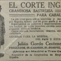 Anuncios de periódicos del XIX y XX