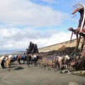 Sorprendente hallazgo en la costa de Tierra del Fuego: un barco español hundido desde 1765