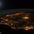 Imagen nocturna de la península Ibérica tomada desde la ISS