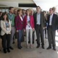 Cuatro mujeres pro derecho al aborto boicotean el mitin de Rajoy en San Sebastián
