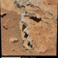 GIF que mostraría agua fluyendo en Marte [artículo en inglés]