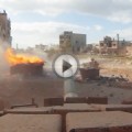 Impresionante vídeo grabado con una cámara GoPro montada sobre un tanque sirio