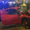 Se estrella Ferrari de 240,000 euros en Madrid