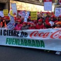 Los trabajadores de Coca-Cola inundan el centro de Madrid contra el ERE