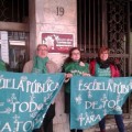 La Administración pierde el juicio contra la profesora que popularizó la camiseta verde pro enseñanza pública en Madrid