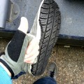Como ponerle una suela a tus zapatos con un neumático viejo (ENG)