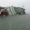 Un barco con 350 personas a bordo se está hundiendo en Corea del Sur