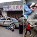 Dos hombres que robaban perros para venderlos a los restaurantes son pillados y apaleados por los dueños en China [ENG]