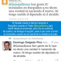 El alcalde de Burguillos intenta manipular a los vecinos utilizando cuentas "títere" en Twitter